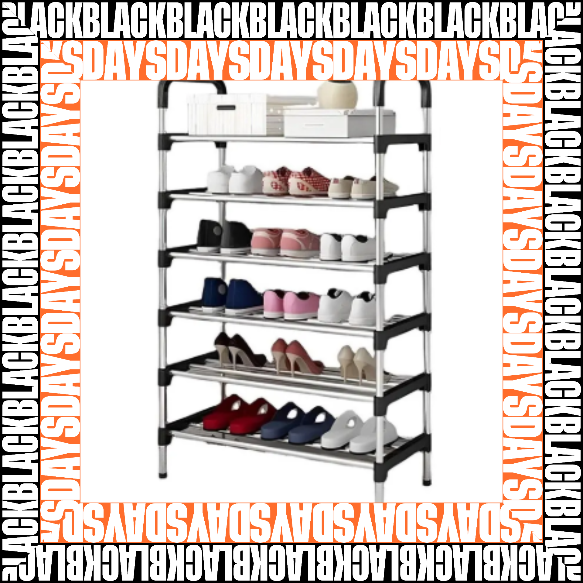 Zapatero  6 Niveles Black Days